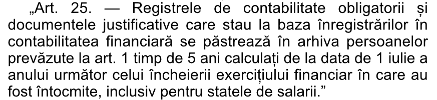 Legea nr. 36/2023, care modifică Legea nr. 82/1991, art. 25 alin. (1). Monitorul Oficial nr. 36 din 12 ianuarie 2023, pagina 6.