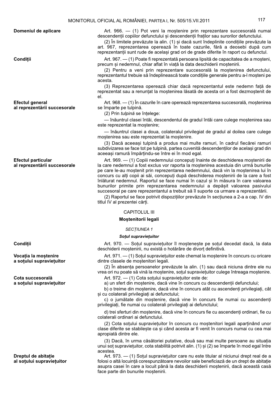 Pagina 117 din Monitorul Oficial nr. 505/2011