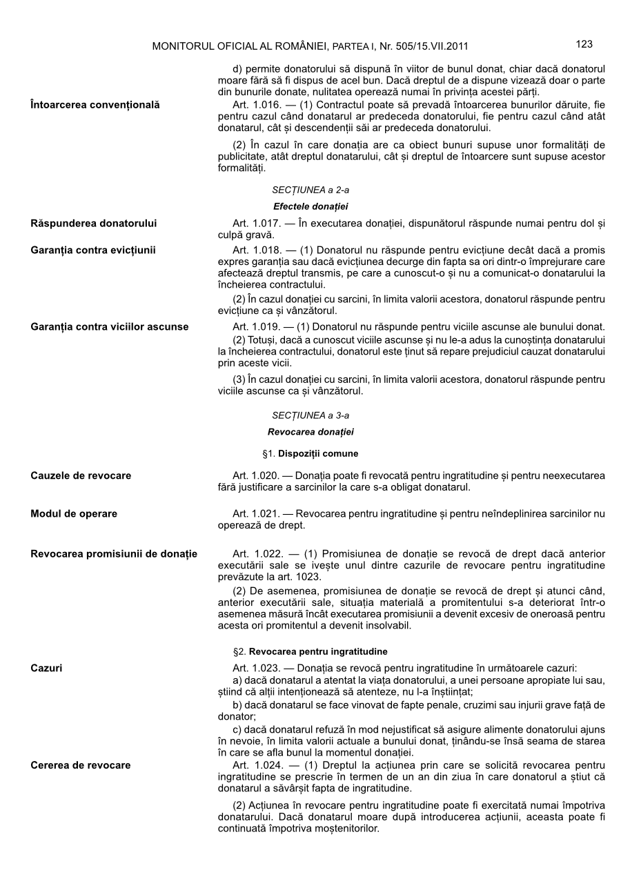 Pagina 123 din Monitorul Oficial nr. 505/2011