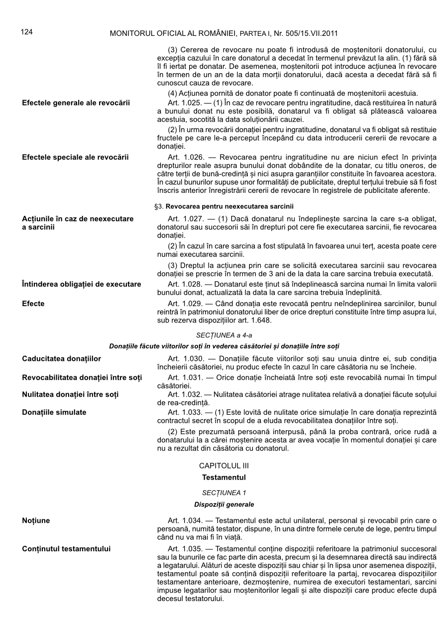 Pagina 124 din Monitorul Oficial nr. 505/2011
