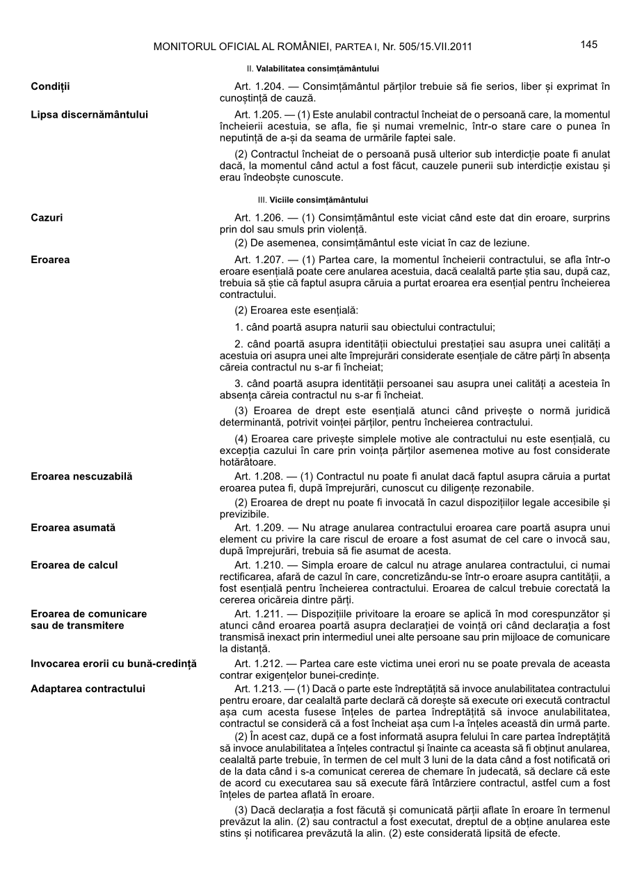 Pagina 145 din Monitorul Oficial nr. 505/2011