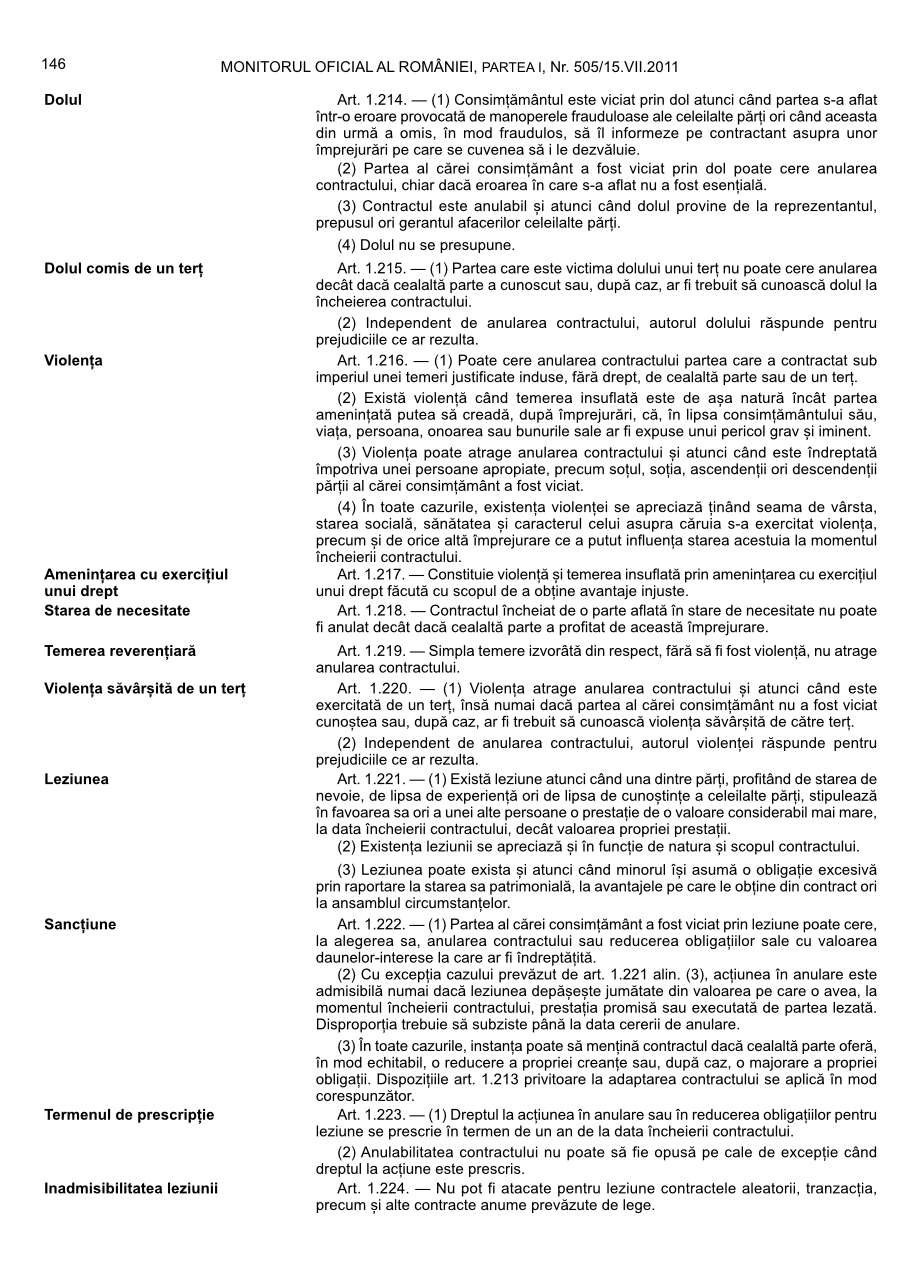 Pagina 146 din Monitorul Oficial nr. 505/2011