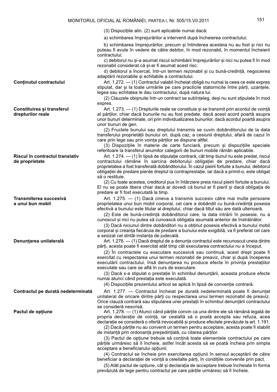 Pagina 151 din Monitorul Oficial nr. 505/2011