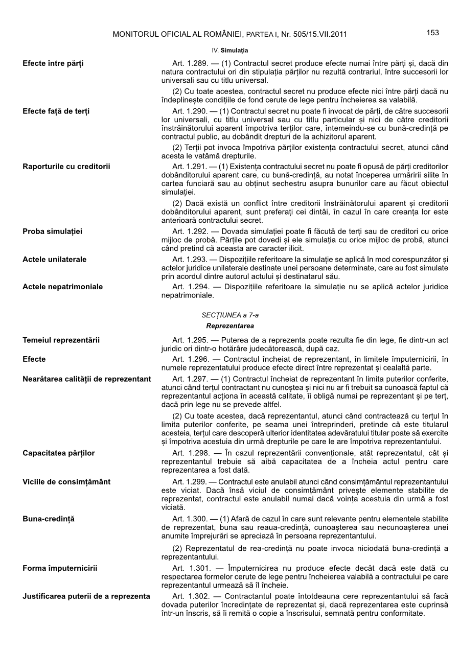 Pagina 153 din Monitorul Oficial nr. 505/2011