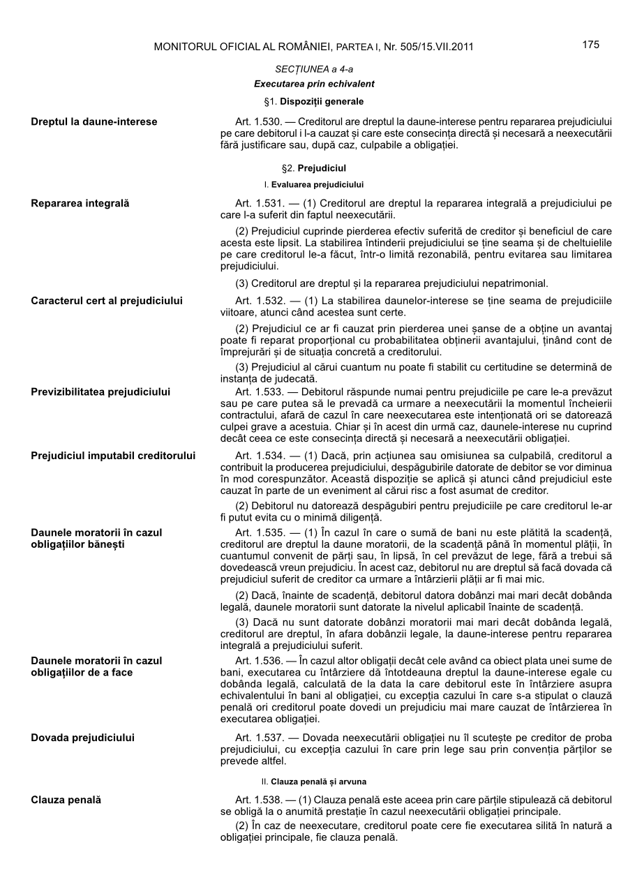 Pagina 175 din Monitorul Oficial nr. 505/2011