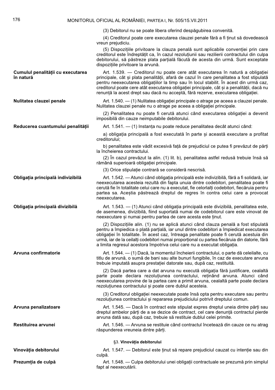 Pagina 176 din Monitorul Oficial nr. 505/2011