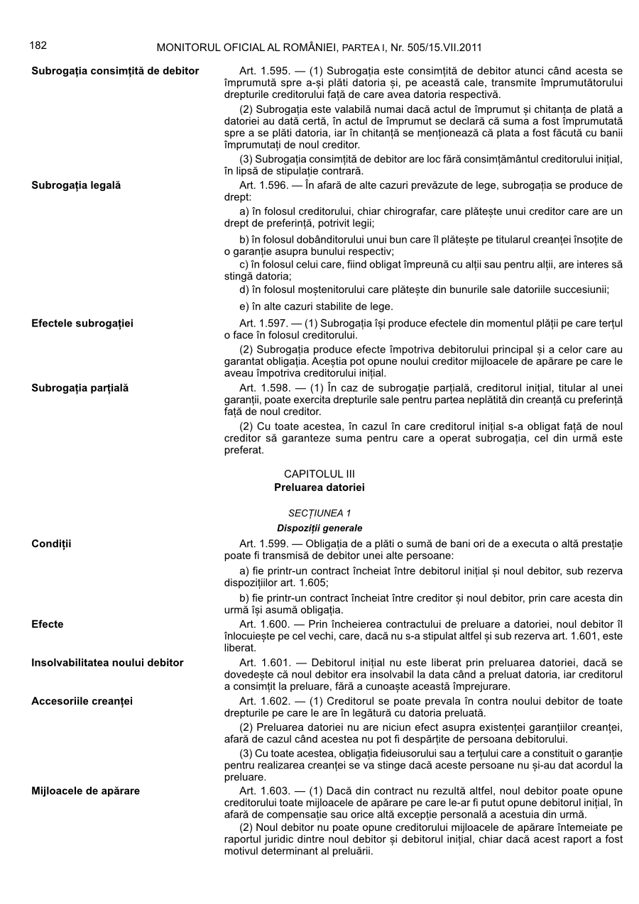 Pagina 182 din Monitorul Oficial nr. 505/2011