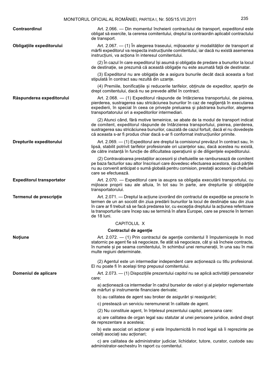 Pagina 235 din Monitorul Oficial nr. 505/2011