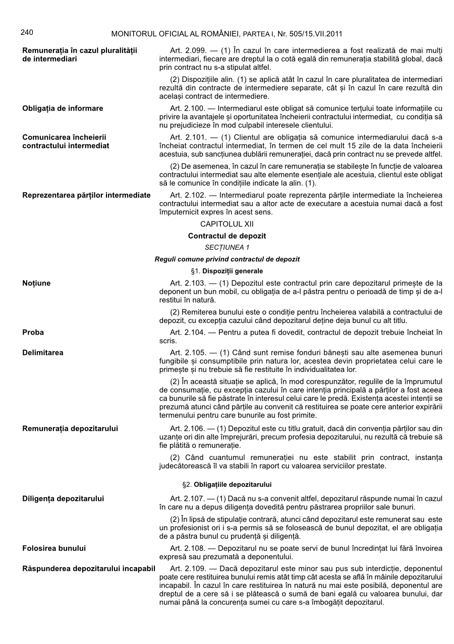 Pagina 240 din Monitorul Oficial nr. 505/2011