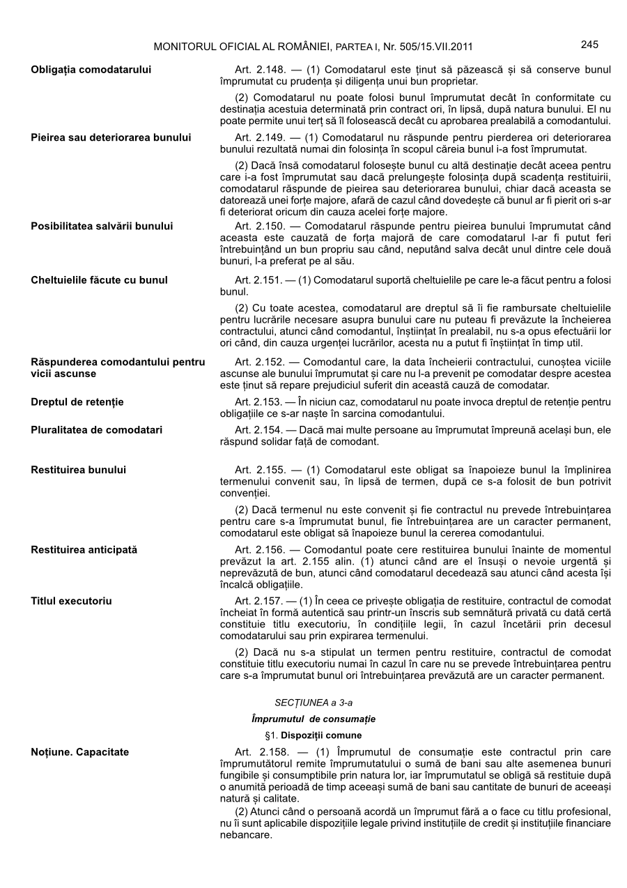 Pagina 245 din Monitorul Oficial nr. 505/2011
