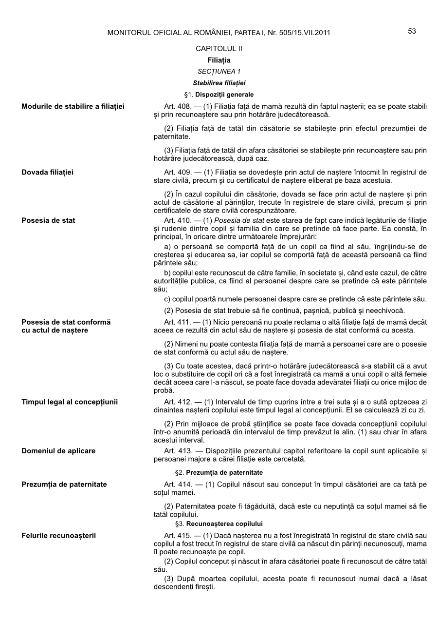 Pagina 53 din Monitorul Oficial nr. 505/2011