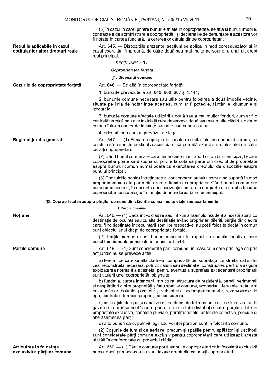 Pagina 79 din Monitorul Oficial nr. 505/2011
