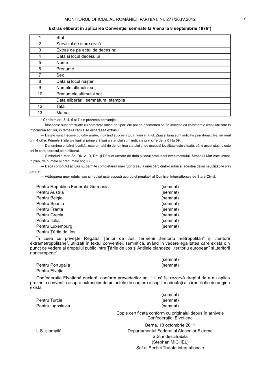 Pagina 7 din Monitorul Oficial nr. 277/2012