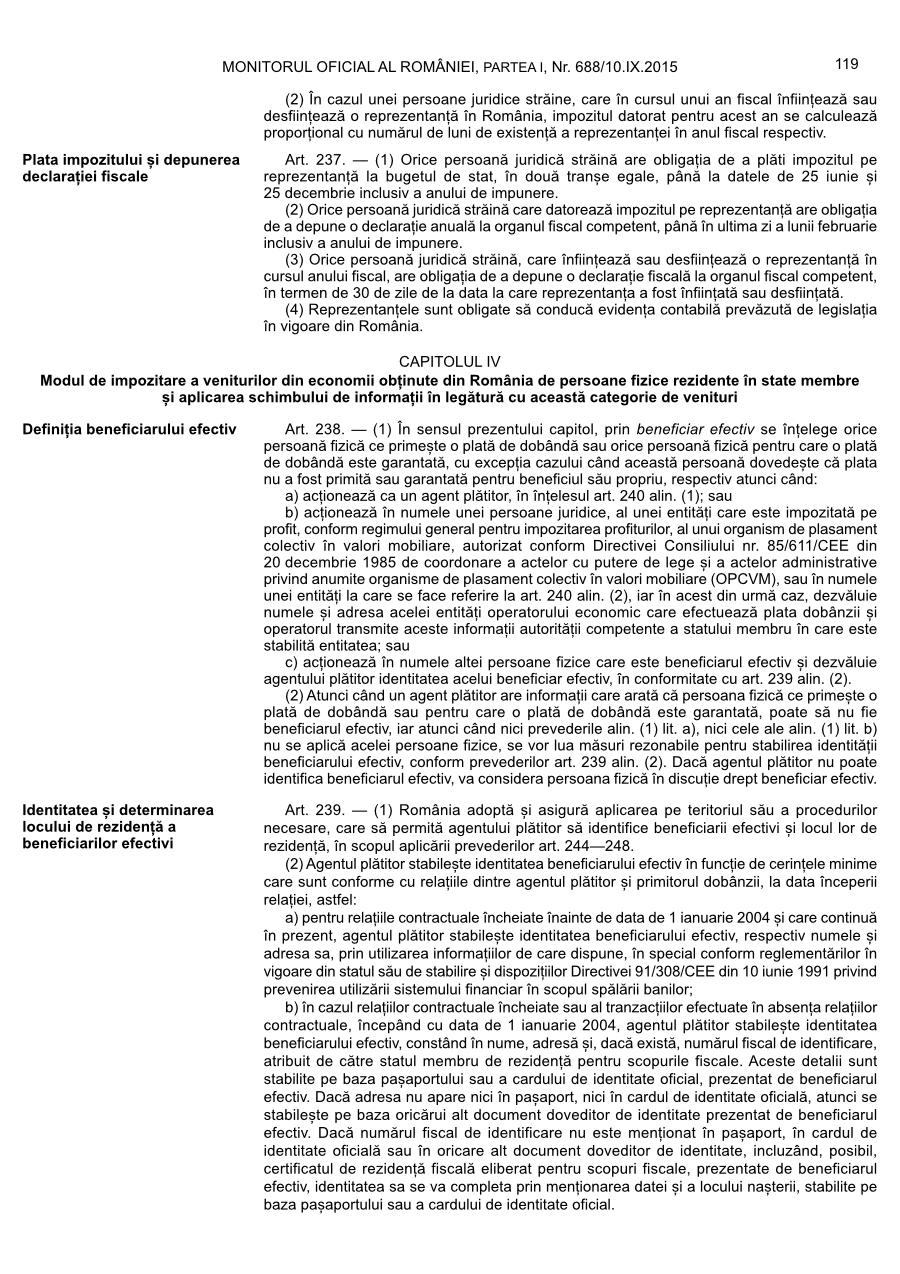 Pagina 119 din Monitorul Oficial nr. 688/2015