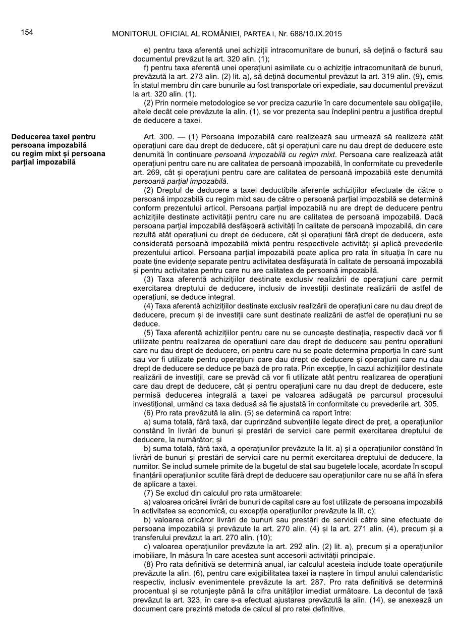 Pagina 154 din Monitorul Oficial nr. 688/2015