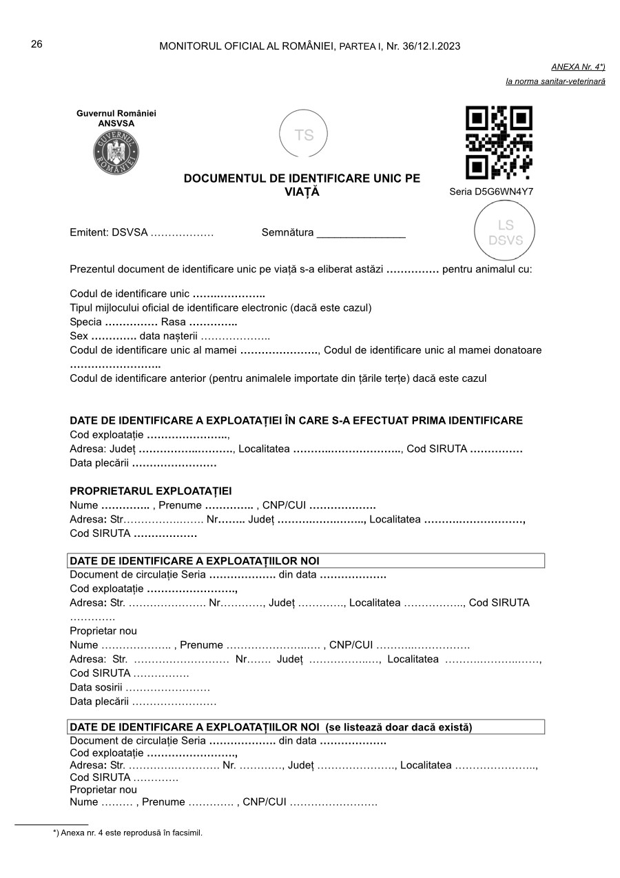 Pagina 26 din Monitorul Oficial nr. 36/2023