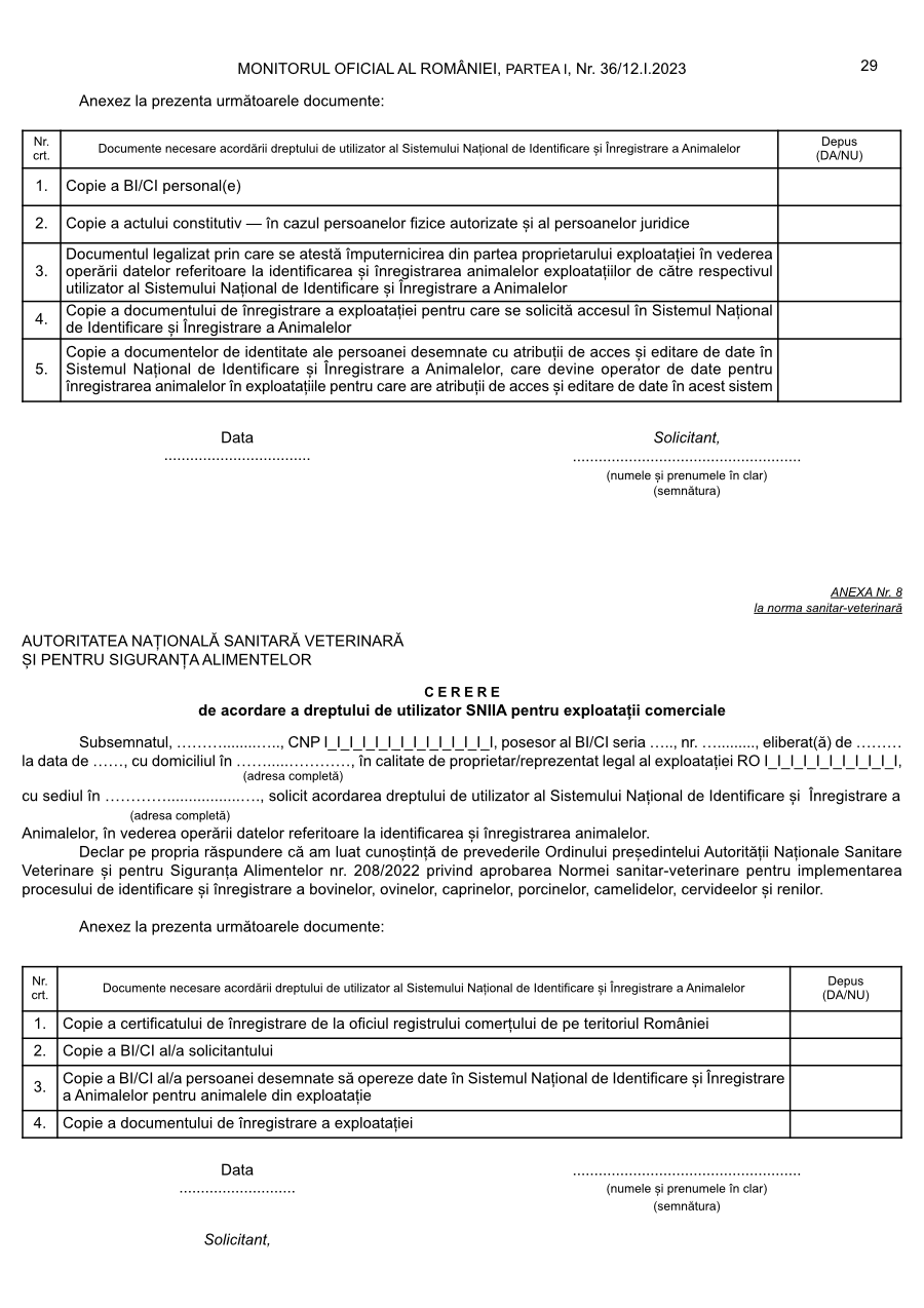 Pagina 29 din Monitorul Oficial nr. 36/2023